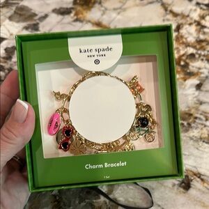 Kate Spade Gold Charm Bracelet